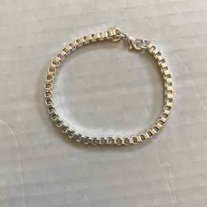 925 Sterling Silver Chain Link Bracelet